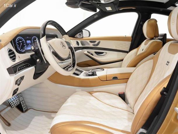 مرسدس S63 AMG زیر تیغ برابوس